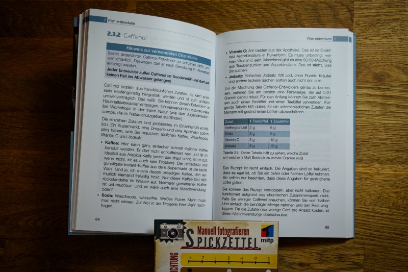 Inhalt - Analoge Fotografie - Ludwig Schuster