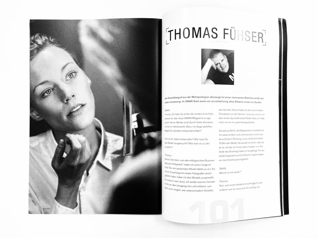 Inhalt - Swan-Magazine - www.fotobuch-ecke.de